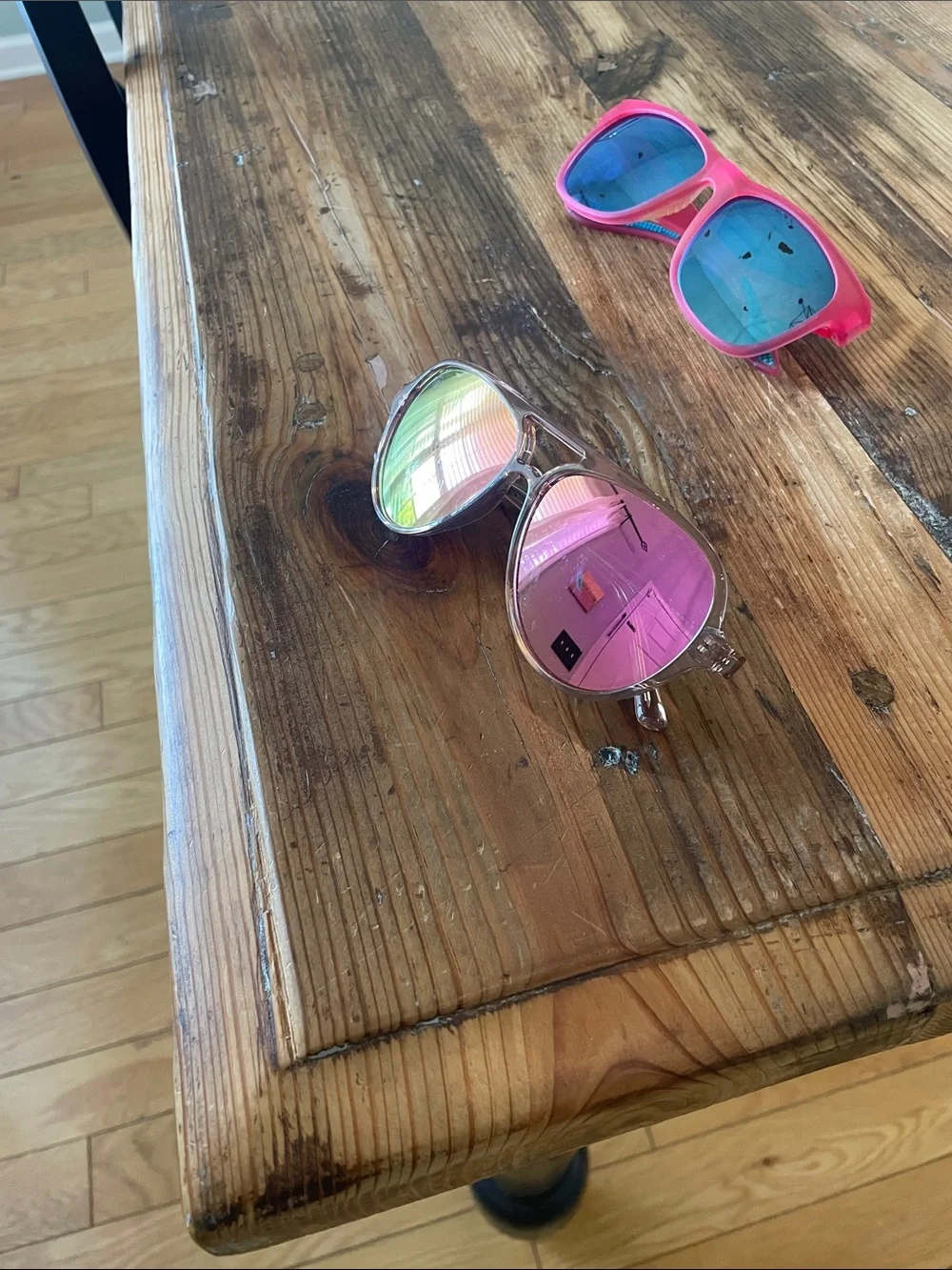 2 sunglasses Goodr and Blenders